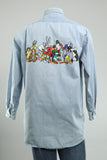 Camisa Azul Acme Clothing Talla M Image 2