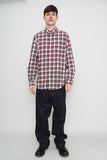 Camisa escocesa azul/rojo Tommy Hilfiger Talla L 4