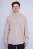 Camisa cuadrille beige Polo Ralph Lauren Talla L 1