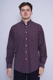 Camisa cuadrille burdeo/verde brooks brother Talla 1