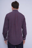 Camisa cuadrille burdeo/verde brooks brother Talla 3