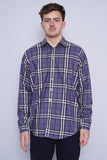 Camisa cuadrille azul/gris burberry london Talla L 1