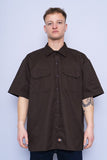 Camisa café Dickies Talla XL 1