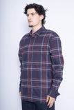 Camisa escocesa morado Lululemon Talla XL 2