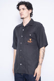 Camisa negro luau Talla S 2