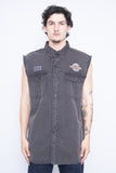Camisa gris Harley Davidson Talla XL 1