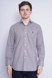 Camisa bicolor b/n Polo Ralph Lauren Talla 16 1
