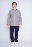 Camisa bicolor b/n Polo Ralph Lauren Talla 16 4