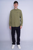 Camisa verde the north face Talla M 4