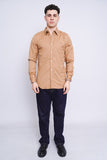 Camisa ocre Tommy Hilfiger Talla M 4