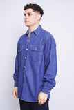 Camisa denim azul genuine dickies Talla M 2