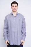 Camisa cuadrille azul/gris Polo Ralph Lauren Talla 1