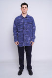 Camisa camuflaje azul GAP Talla XL 4