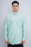 Camisa verde agua Tommy Hilfiger Talla L 1