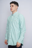 Camisa verde agua Tommy Hilfiger Talla L 2