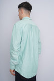 Camisa verde agua Tommy Hilfiger Talla L 3