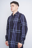 Camisa multicolor burberry london Talla L 2