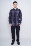 Camisa multicolor burberry london Talla L 4
