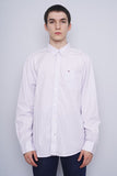 Camisa cuadrille lila Tommy Hilfiger Talla L 1