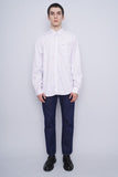 Camisa cuadrille lila Tommy Hilfiger Talla L 4