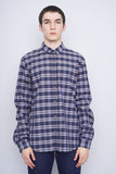 Camisa escocesa multicolor boss hugo boss Talla L 1