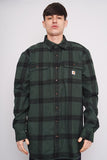 Camisa escocesa verde ADIDAS Talla XL 1