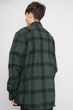Camisa escocesa verde ADIDAS Talla XL 3