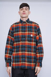 Camisa cuadrille multicolor Carhartt Talla M 1