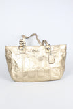 Cartera dorado Coach Talla TU 1