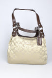 Cartera beige Coach Talla TU 1