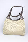 Cartera beige Coach Talla TU 3