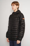 Parka negro superdry Talla M 2