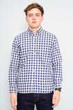 Camisa cuadrille azul Brooks Brothers Talla S Image 0