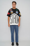 Polera Negro First Row Talla Xl Image 3