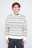 Sweater bicolor n/b American Eagle Talla M