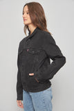 Chaqueta denim  negro levis talla S 076