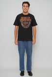 Polera Negro harley davidson Talla L Image 3