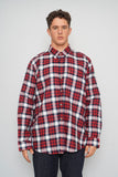 Camisa escocesa roja ralph lauren Talla 4XL