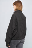 Chaqueta casual  negro michael kors talla L 548