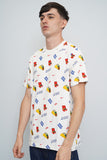 Polera Blanco Nike Talla L Image 1