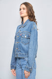 Chaqueta denim  azul levis talla Xs 777