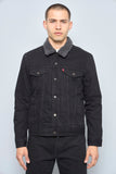 Chaqueta denim  negro levis talla M 823