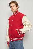 Bomber casual  rojo rennoc talla L 813