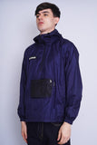 Cortaviento azul columbia Talla S 2