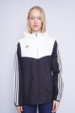Cortaviento negro/blanco ADIDAS Talla TU 1
