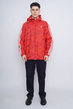 Cortaviento rojo ADIDAS Talla L 4