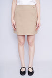 Falda beige J. CREW Talla 4 1