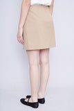 Falda beige J. CREW Talla 4 3