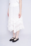 Falda blanco NOT SO SIRIOUS Talla L 2