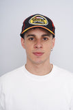 Gorro negro checkered flag sports Talla ONE SIZE 1